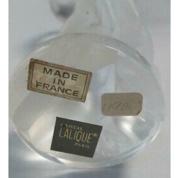 Vintage signed Lalique Paris France Frosted Diana Goddess of the Hunt with Fawn - Picture 6 of 6